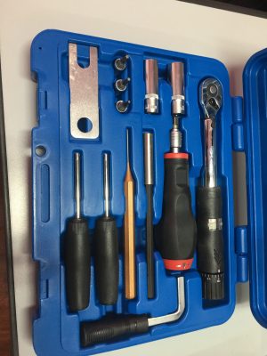 COFFRET CLE DYNAMO 1/4" + OUTILS